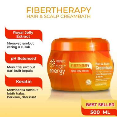 MAKARIZO HAIR ENERGY CREAMBATH 500G Royal Jelly