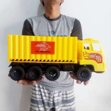 Mainan Truk Box Ekspedisi - Miniatur Mobil Kontainer