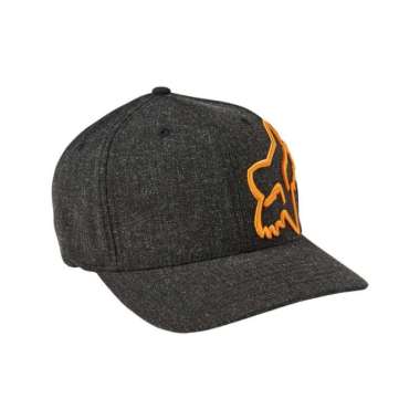 FOX Racing Topi Clouded Flexfit 2.0 Hat | Black/Gold S/M