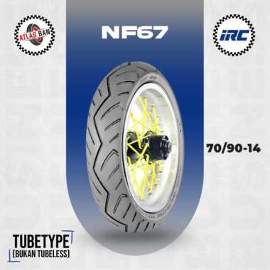 Ban Motor Matic IRC NF67 70/90 Ring 14 Non Tubeless