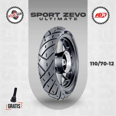 Ban Tubles Motor VESPA MATIC FDR SPORT ZEVO 110/70 Ring 12