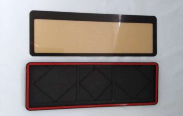 Plat Nomor Mobil ACRYLIC Plat Mobil AKRILIK MIKA (Tanpa Led) 1pcs Terbaik