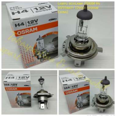 Lampu bohlamp H4 OSRAM 12v 60/55w Lampu head Lamp h4 osram Terbaik