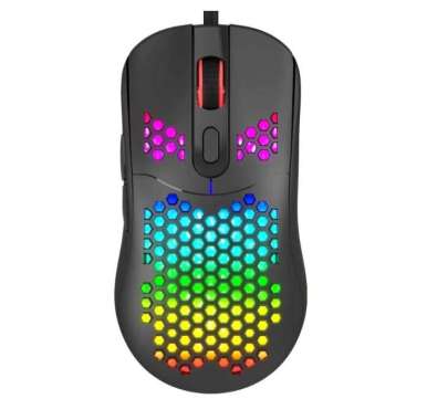 MARVO G925 Honeycomb Gaming Mouse - PMW 3327 RGB ( Paracord )