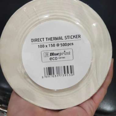Label Thermal Sticker Blueprint 100x150 per dus isi 24 Roll