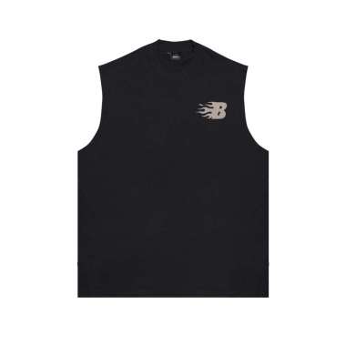 Benidson Oversized Singlet Hitam Glimmer XXL