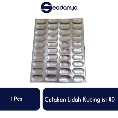 Cetakan Lidah Kucing Isi 40-Cetakan Lidah Kucing/Cetakan Lidah Kucing Terlaris/Cetakan Lidah KucingT