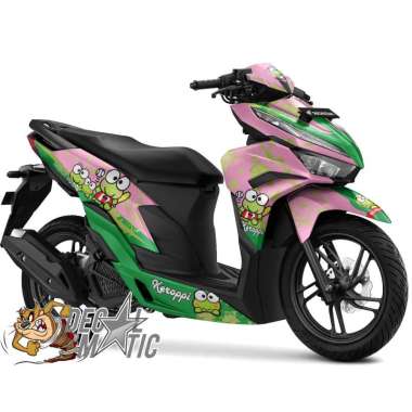 Decal Vario125 2023 Full Body Stiker Full Body Motor Honda Vario 125 New 2023 2024 - Keroppi Glossy 