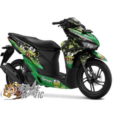 Decal Vario125 2023 Full Body Stiker Full Body Motor Honda Vario 125 New 2023 2024 - Keroppi Glossy 