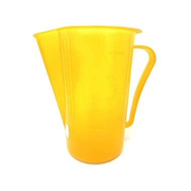 Gelas Ukur/Gelas Takar 1000ml Warna Warni -Cup Plastik-Measure-Takaran-Sendok Takar-Plastic-Merah Ku