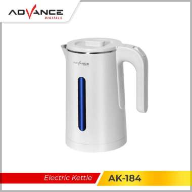 Advance Ak-184 Teko Listrik 1.8 Liter Stainless Steel Garansi 1 Tahun White