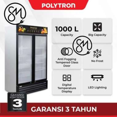 Showcase Polytron SCN-1020 Display Cooler Multidoor 1000 Liter SCN1020