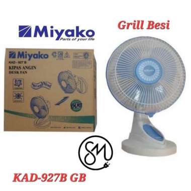 Kipas Angin Miyako KAD-927 B GB Grill besi