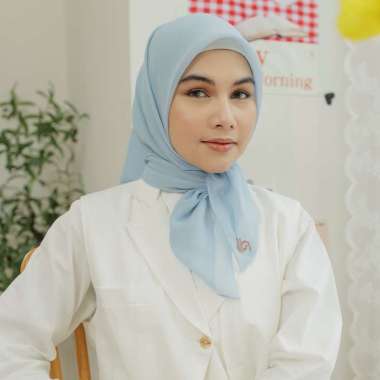 Lozy Hijab - Paris Signature Lozy (Hijab Paris Japan Exclusive New Label) Blue Pastel