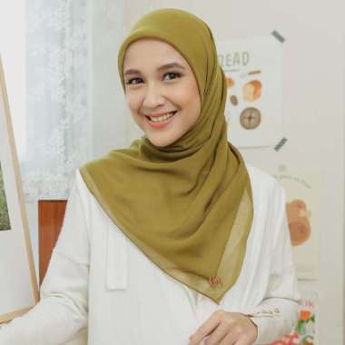 Lozy Hijab - Paris Signature Lozy (Hijab Paris Japan Exclusive New Label) Zaitun