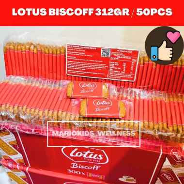 LOTUS Biscoff Biscuit [50 pcs]