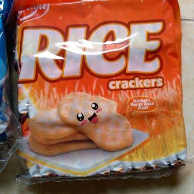 Naraya Richy Snow Crackers dan Richy Rice / Krakers Beras Rasa Manis / Asin rice Crackers Snacks Asi