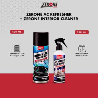 Zerone Japan Pembersih Interior Mobil AC Refresher Cleaner Mobil Noda Dashboard Jok Plafon Doortrim 