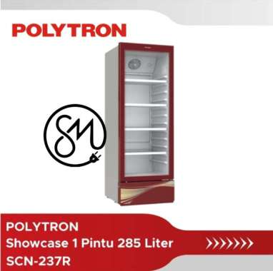 Showcase Polytron SCN-237R Display Cooler 280 Liter SCN237R