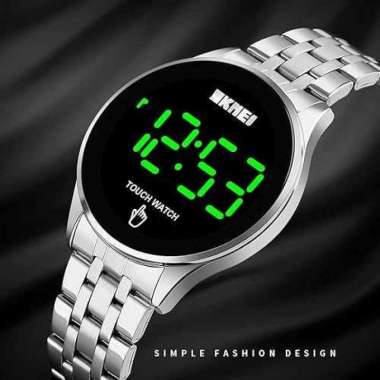 Jam Tangan Digital Pria 1579 Aneh Pria Casual Jarum Divigo Tangam Terbaru Hitam Tali Tgn Kalep Tanga