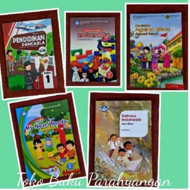 Paket Buku Kumer Sd Kelas 1 Edisi Ppkn Isi 5 Buku Kurikulum Merdeka