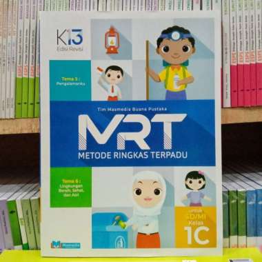 Buku Mrt 1C Sd Kelas 1. Metode Ringkas Terpadu Kurikulum 2013 Revisi