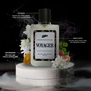 Fortklass - Parfum Pria VOYAGER and NOMAD Extrait de Parfum Minyak Wangi Pria Wanita Tahan Lama Unis