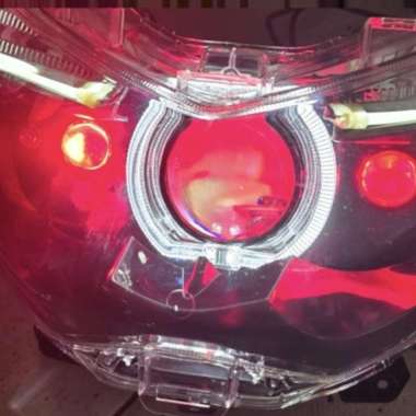 Projie biled nmax old bullaes turbo set d2 laser aes putih kuning headlamp set yamaha nmax