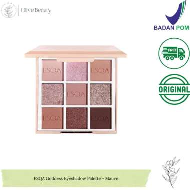 ESQA Goddess Eyeshadow Palette - Mauve