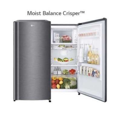 LG KULKAS 1 PINTU GN-Y201CLS 169 L | Moist Balance Crispe / y201CLS / Y 201 SILVER Medan