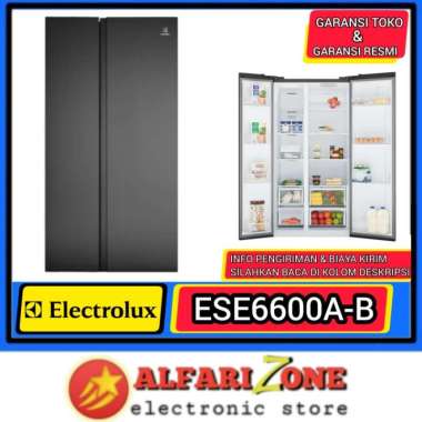 Kulkas Electrolux Ese6600A Kulkas Electrolux Side By Side Ese6600A-B Multicolor