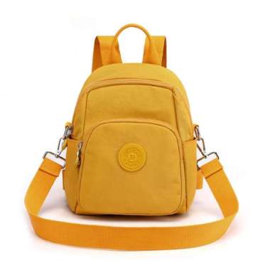 Tas original - Tas ransel chibao 4532 polyester tas mini wanita import - Ungu Kuning