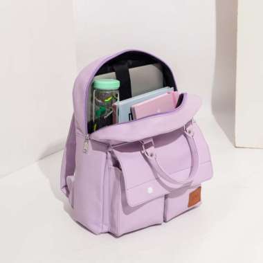Lova.id - FREZZY - Tas Ransel Wanita Ungu