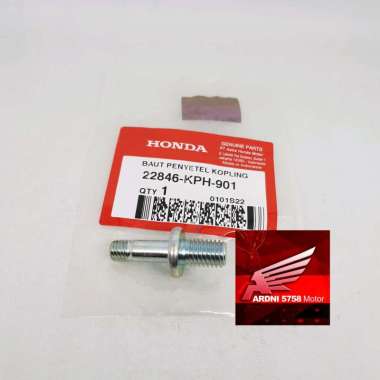 BOLT CLUTCH ADJUSTING BAUT SETELAN PENYETEL BAK KOPLING KANAN BLADE REVO SUPRA X 125 KARISMA KIRANA 
