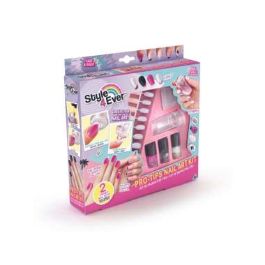 STYLE 4 EVER - Pro-Tips Nail Art Kit - Mainan anak