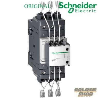 GOLD SCHNEIDER CAPACITOR CONTACTOR ORIGINAL TeSys LC1DK 40kVAr 415V 220V AC 0824 KONTAKTOR KAPASITOR