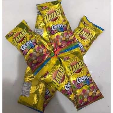 Hatari Gem Bunga 10x20g Snack Jadul