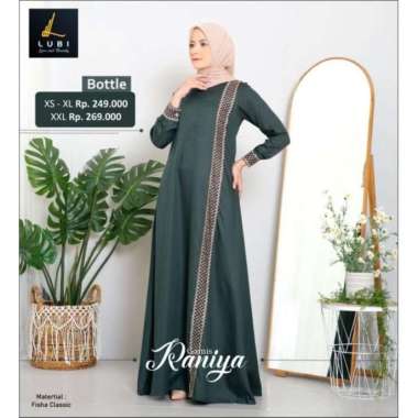Lubi gamis raniya Navy S