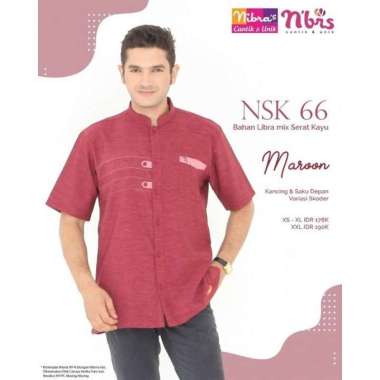 Nibras koko nsk 066 maroon XS