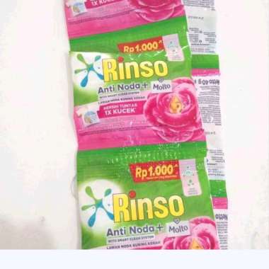 Rinso bubuk 40 gram rose fresh