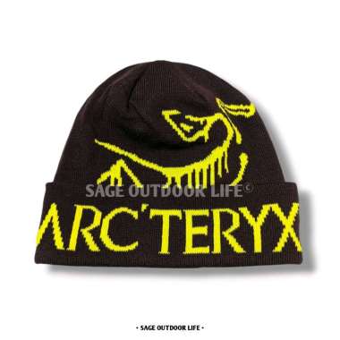 Topi Kupluk Beanie Arcteryx Outdoor Unisex Men Women Original OSFA Choco 01