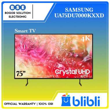 Smart TV Samsung 75 Inch 4K UHD UA75DU7000KXXD Samsung LED TV 75DU7000