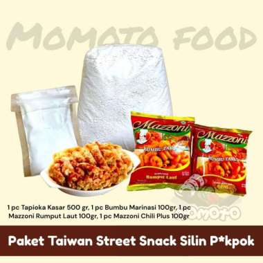 Paket Taiwan Street Crispy Chicken Ayam Shihlin Pokpok Bumbu Lengkap