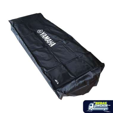 Cover Keyboard Parasut Yamaha AKA PSR Series Black / Hitam S