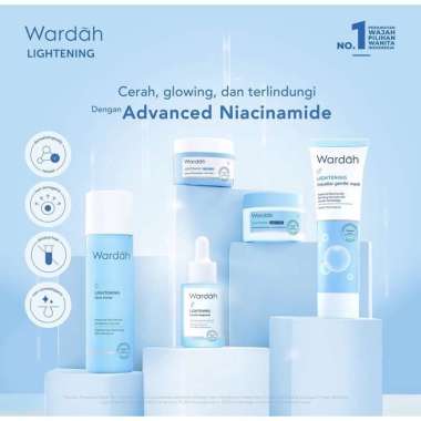 WARDAH LIGHTENING SERIES / LIGHTENING SERUM / LIGHTENING TONER / LIGHTENING CREAM / FACEWASH WARDAH 