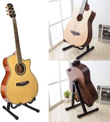 Tripod Stand Dudukan Gitar Akustik Bass Biola Ringan Dan Kokoh Dapat Dilipat WMO YUU9