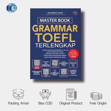 Buku Master Book Grammar TOEFL Terlengkap - Muhammad Kodim