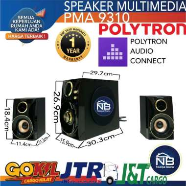 Polytron Speaker Bluetooth Multimedia PMA 9310 ORIGINAL Promo Murah