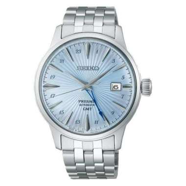 Jam Tangan Seiko Presage SSK037J1 GMT Stainless Steel