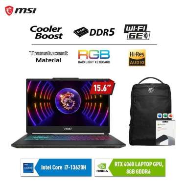 MSI Cyborg 15 A13VFK Intel i7-13620H 16GB SSD 1TB RTX4060 15.6" FHD W11+OHS